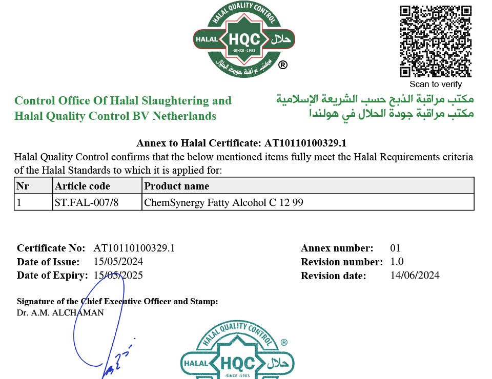 ChemSynergy-Fatty-Alcohols-Halal-Certificate-2024
