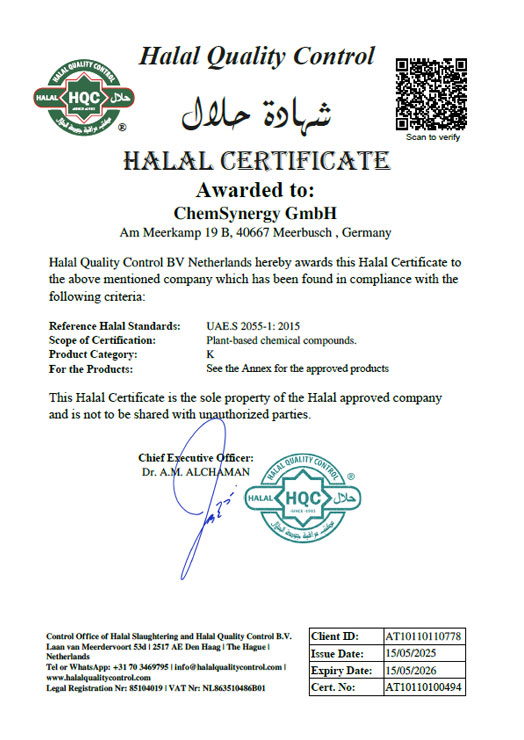 HQC-Halal-Certificate_AT10110100494_ChemSynergyGmbH_1448_Teil1